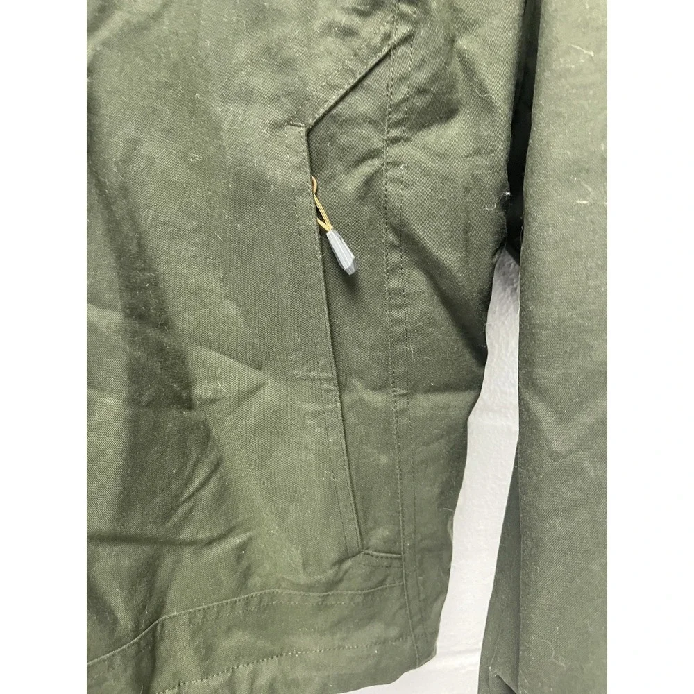 OUTDOOR RESEARCH Mens BlackPowder II Ski Jacket‎ Medium Hood Ranger Green Orange